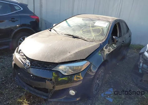 2015 Toyota Corolla S Plus from USA, damaged, VIN 5YFBURHE3FP214982
